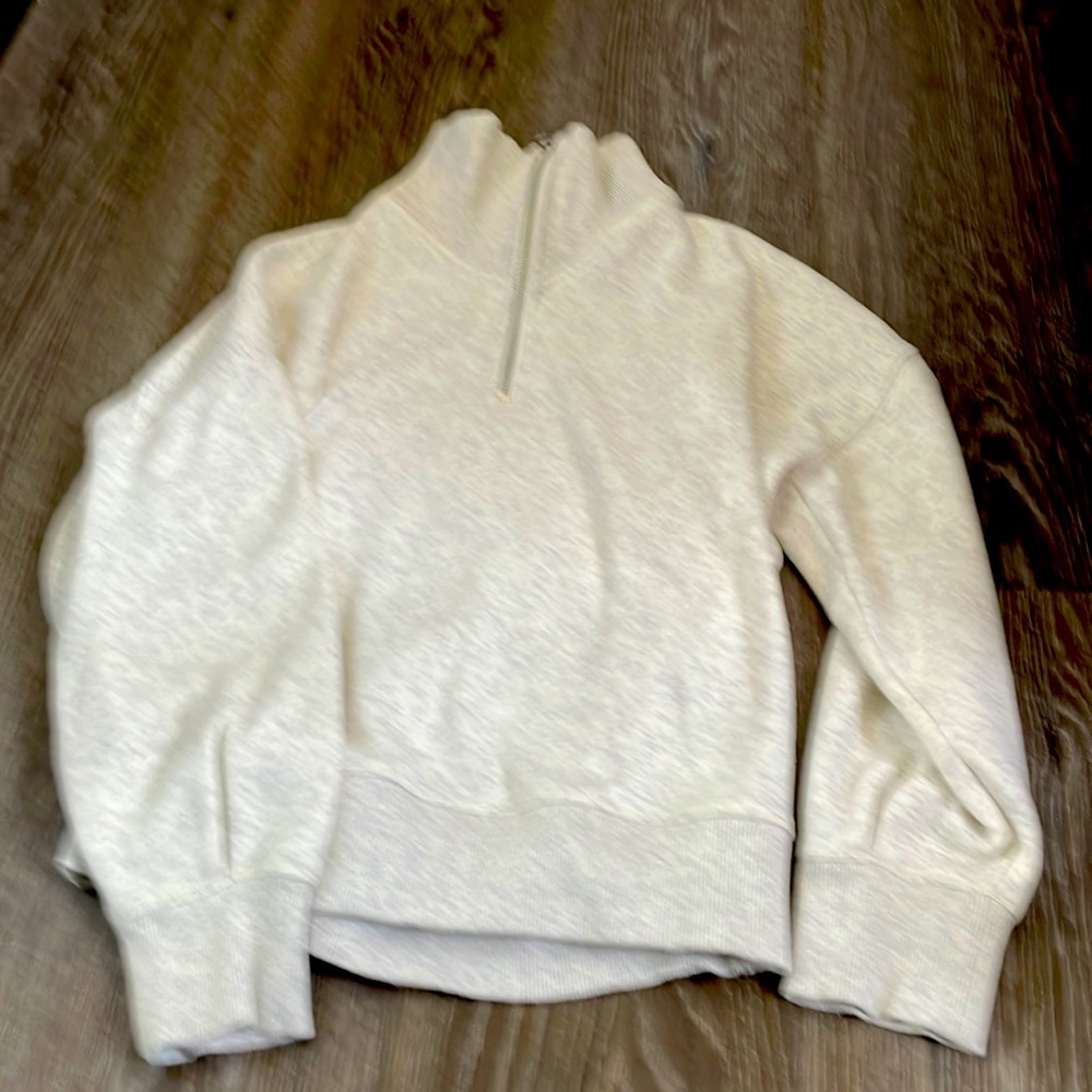 Athleta Sweatshirt with 1/4 zip neck